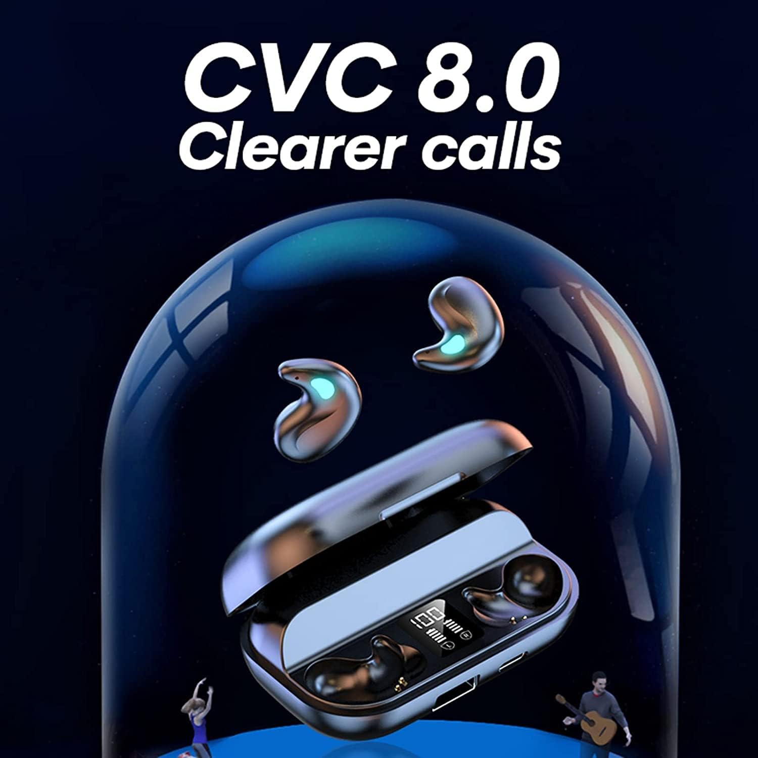 Invisible Earbuds Sleep Bluetooth 5.49 Mini for Side Sleepers CYXG