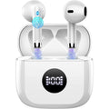 Wireless Earbuds Bluetooth 5.4 Deep Bass 40H Playtime ENC Mic Waterproof