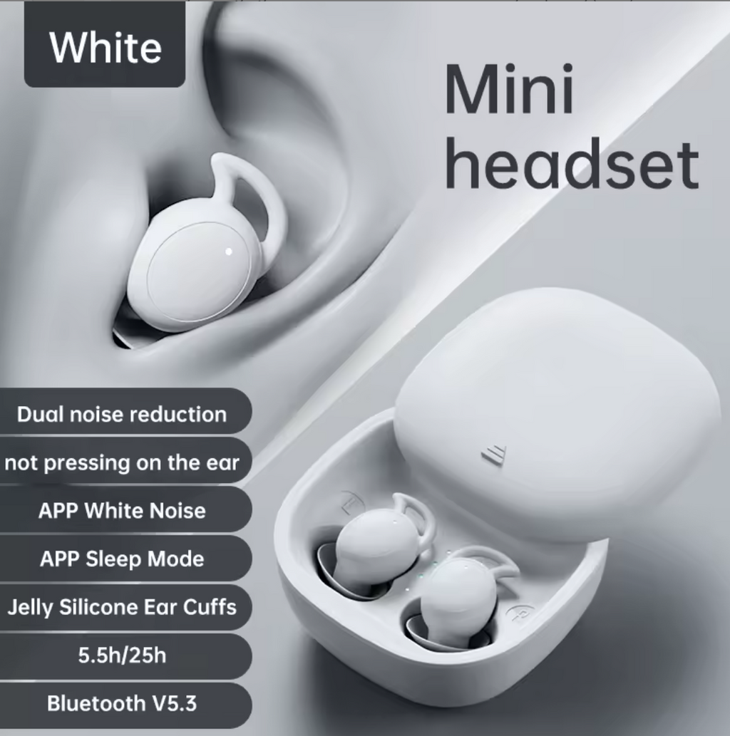 Invisible Sleep Earbuds Mini Wireless Bluetooth Noise Cancelling IPX6 IFECCO